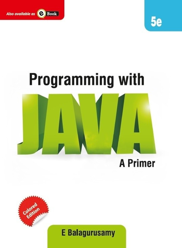 programming with java by balaguruswamy 4th edition